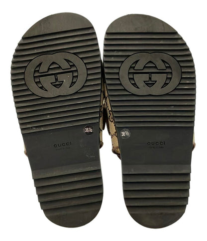GUCCI サンダル GGキャンバス レディース SIZE 36.5 (M) グッチ