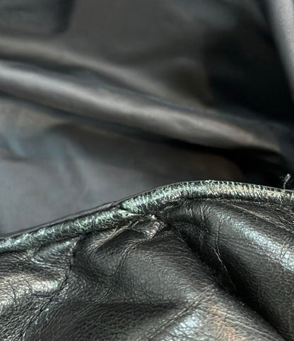 TATRAS レザーダウンベスト 12AW BECRUX MTA13A468 メンズ SIZE 2 (M) タトラス