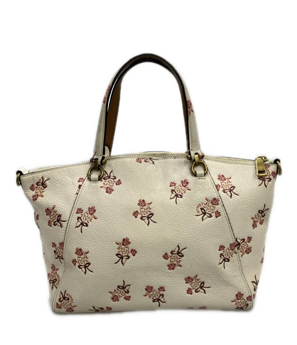 2018年春夏モデル【新品】COACH★サッチェルバッグ 綺麗な花柄 COACHブティック】○SALE！○ローラ 30 花柄 2WAY (Coach/ハンドバッグ