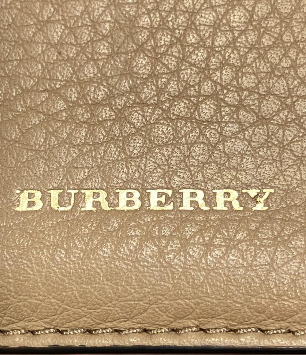 訳あり バーバリー 三つ折り財布 レディース BURBERRY