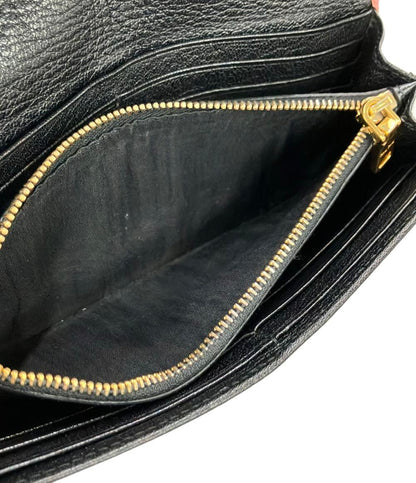 Miu Miu 長財布 レザー レディース ミュウ ミュウ