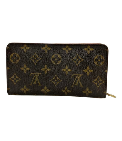 Louis Vuitton ラウンドファスナー長財布 モノグラム ポルトモネジップ M61727 レディース ルイヴィトン