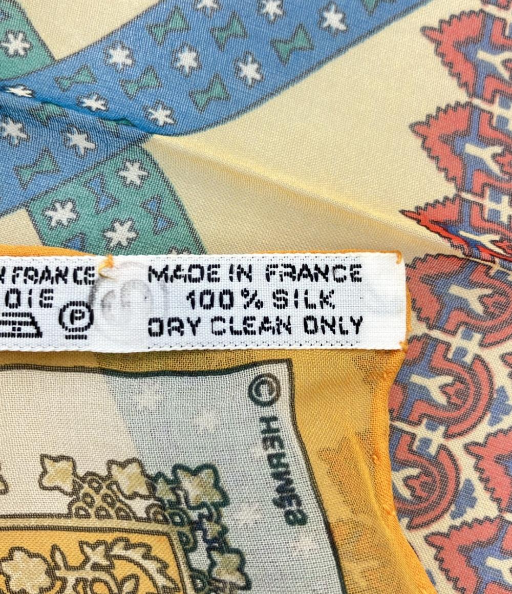 エルメス スカーフ カレ45 シルク100% Brins d’or レディース HERMES