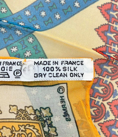 エルメス スカーフ カレ45 シルク100% Brins d’or レディース HERMES