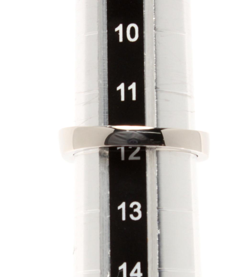 美品 リング 指輪 Pt900 ダイヤ 0.04ct レディース SIZE 12号