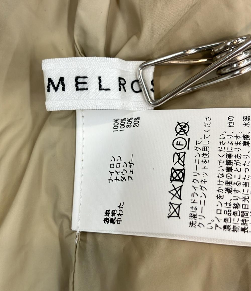 メルローズ ダウンベスト フード付き レディース (複数サイズ) MELROSE