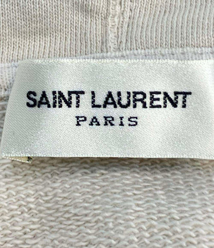 SAINT LAURENT PARIS スウェット ロボットプリント トレーナー ダメージ加工 メンズ SIZE S サンローランパリ