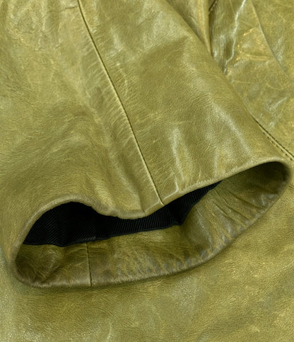 Yohji Yamamoto プルームオム レザージャケット メンズ SIZE 3 (L) ヨウジヤマモト