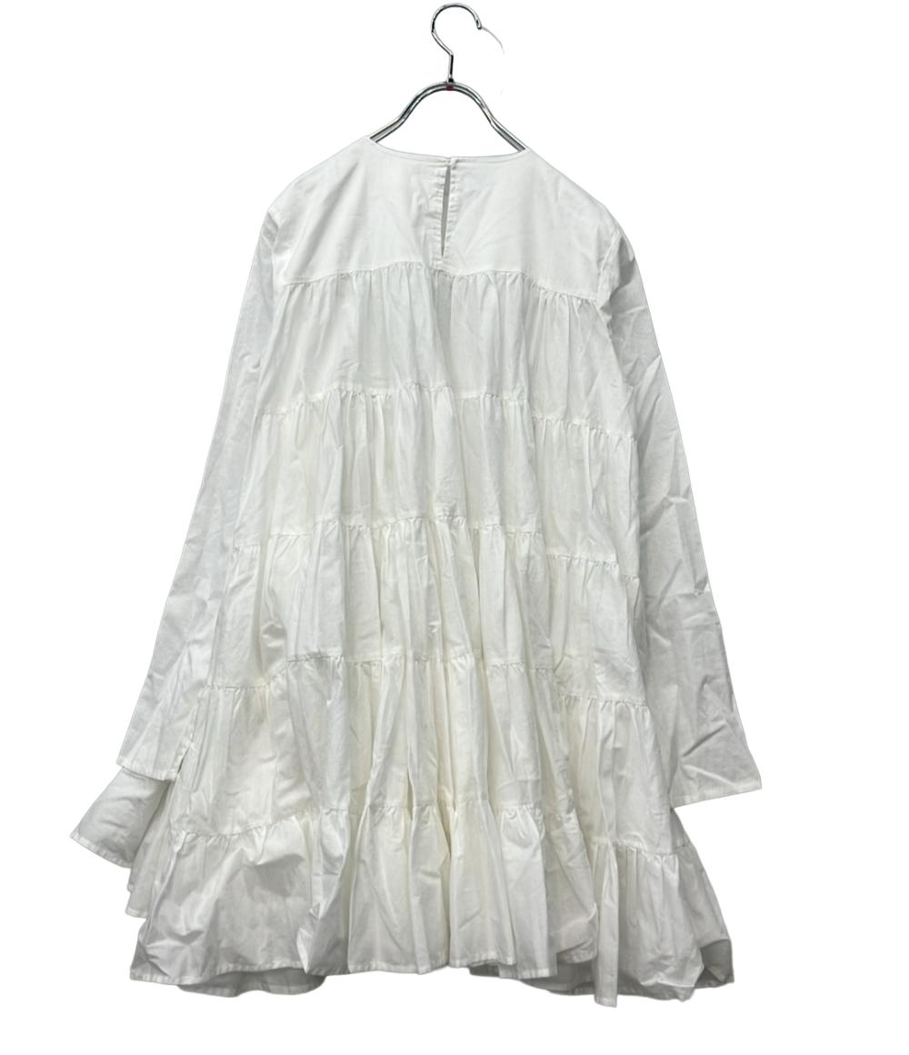 Merlette 長袖ワンピース ティアード フレア チュニック SOLIMAN 9910300018 レディース SIZE XS マーレット