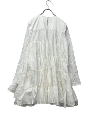 Merlette 長袖ワンピース ティアード フレア チュニック SOLIMAN 9910300018 レディース SIZE XS マーレット