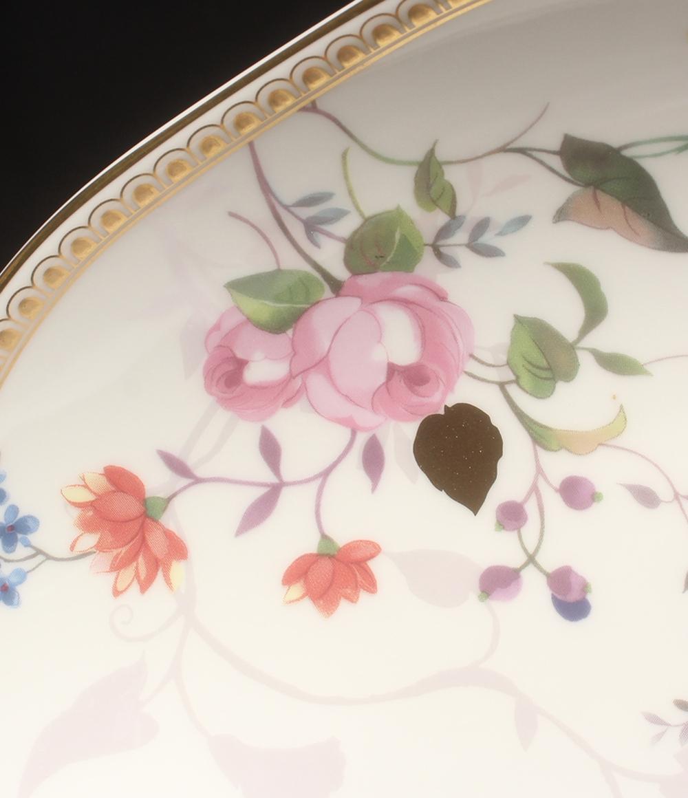 美品 ウェッジウッド オーバルディッシュ 皿 25cm ローズゴールド ROSE GOLD WEDGWOOD