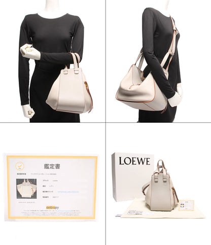 ロエベ  2wayレザーショルダーバッグ ハンモック スモール VACUNO カーフスキン    A538S35X19 レディース   LOEWE