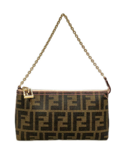 FENDI チェーンハンドバッグ ズッカ 8BR592 レディース フェンディ