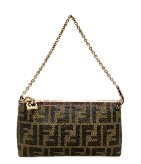 FENDI チェーンハンドバッグ ズッカ 8BR592 レディース フェンディ