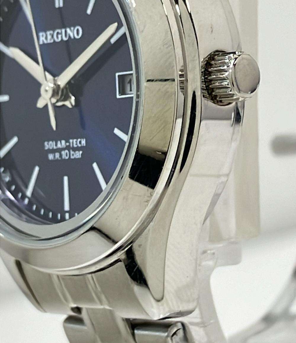 CITIZEN 腕時計 REGUNO レグノ ソーラー ブルー J710-S126720 レディース シチズン