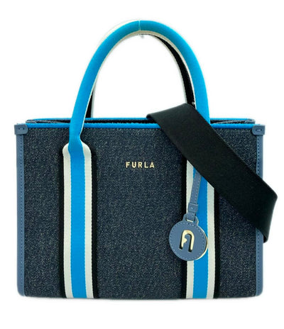 フルラ 2way デニムトートバッグ ショルダーバッグ 斜め掛け レディース Furla