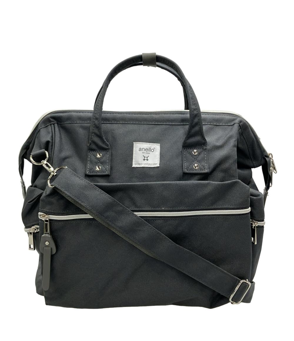 美品 anello 3way ハンドバッグ ショルダーバッグ 斜め掛け リュック レディース アネロ