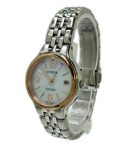 CITIZEN 腕時計 エクシード ソーラー シェル H010-T014089 レディース シチズン