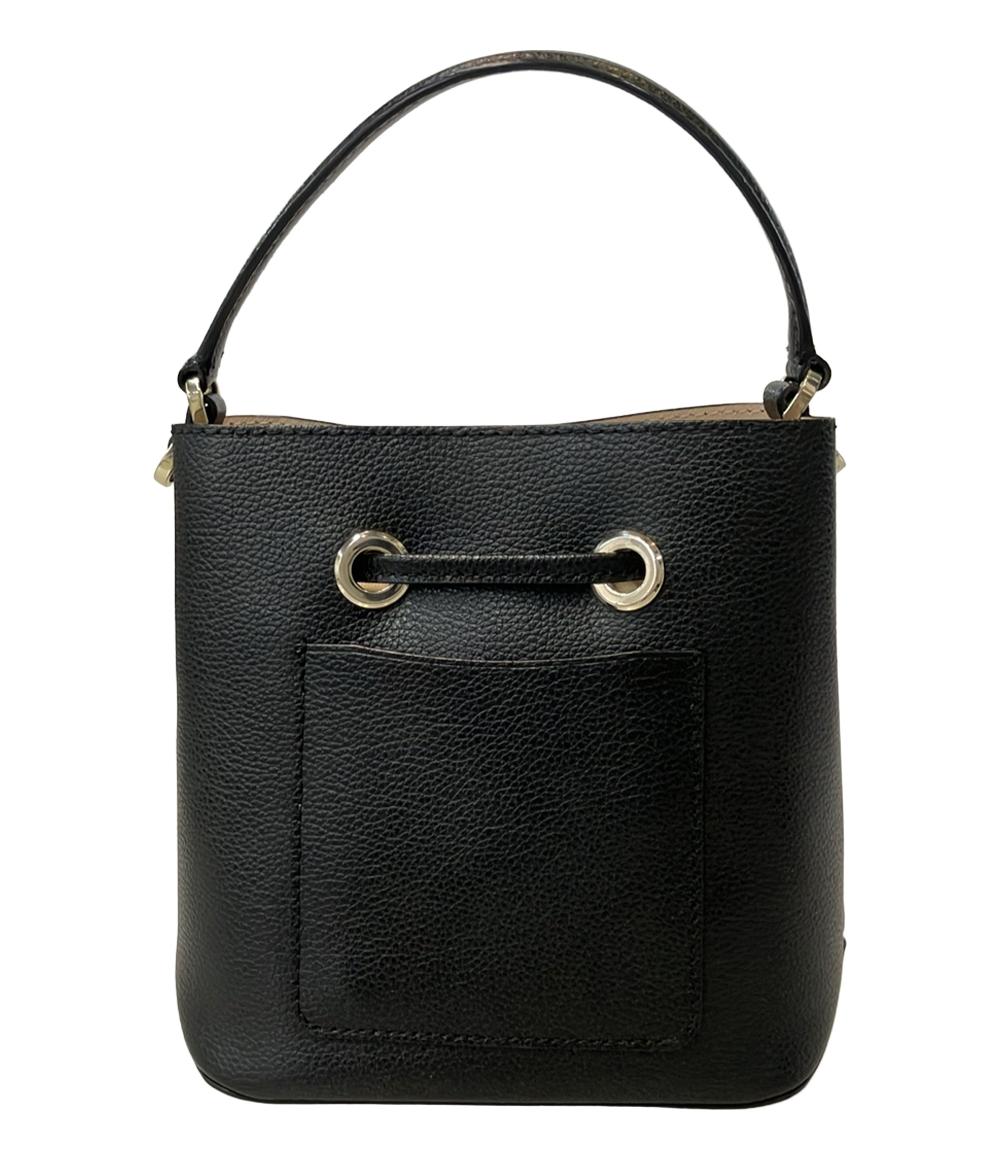 美品 Kate Spade 2WAY ハンドバッグ ショルダーバッグ 肩掛け エヴァ スモール バケット WKRU5857 レディース ケイトスペード