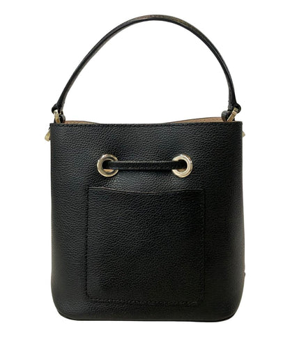 美品 Kate Spade 2WAY ハンドバッグ ショルダーバッグ 肩掛け エヴァ スモール バケット WKRU5857 レディース ケイトスペード