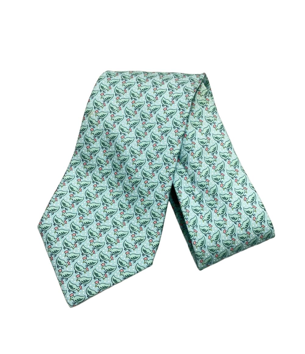 HERMES ネクタイ シルク 100% 5180 IA メンズ エルメス