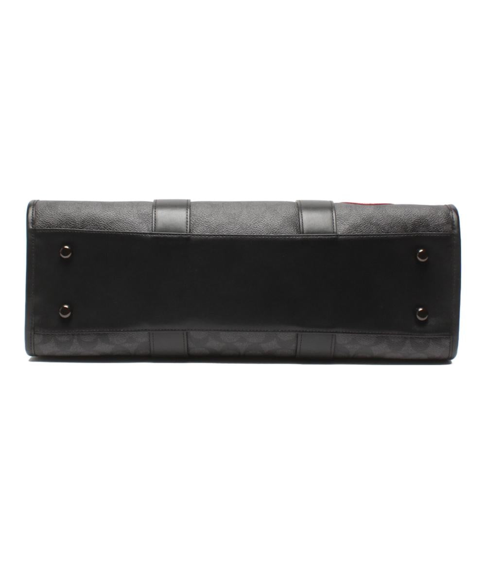 美品 コーチ 2wayトートバッグ ショルダーバッグ 斜め掛け シグネチャー CBF12 メンズ COACH