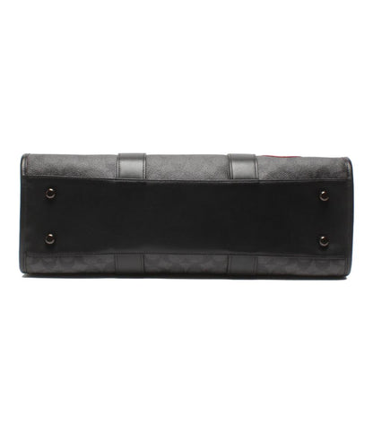 美品 コーチ 2wayトートバッグ ショルダーバッグ 斜め掛け シグネチャー CBF12 メンズ COACH