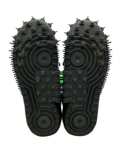 NIKE OFF-WHITE ハイカットスニーカー エアフォース1 ミッド DR0500-102 メンズ SIZE 25.0 ナイキ オフホワイト