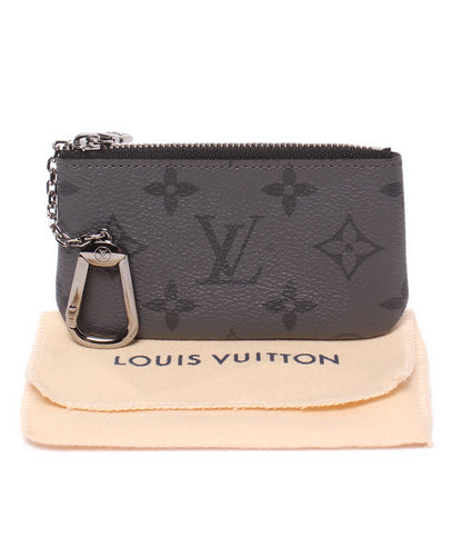 美品 LOUIS VUITTON コインケース キーリング付き ポシェット クレ モノグラム エクリプス リバース M80905 メンズ ルイ・ヴィトン