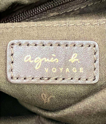 agnes b. トートバッグ ハンドバッグ レザー レディース アニエスベー