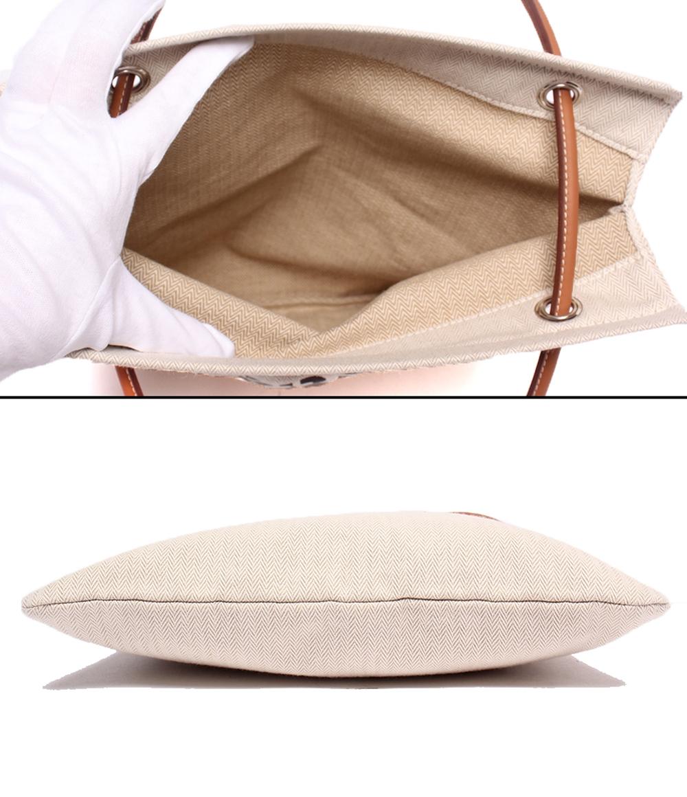 美品 HERMES ショルダーバッグ 肩掛け K刻印 シルバー金具 トワル