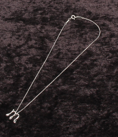 美品 Tiffany & Co. ネックレス SV925 Alphabet Letter Pendant M エルサ ペレッティ レディース ティファニー