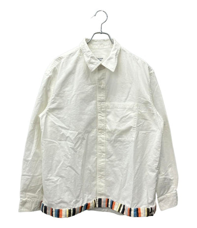 訳あり KUON 長袖シャツ タグ付き SAKIORI Hem LS Shirt 261SH034509 メンズ SIZE X-Large (XL) クオン
