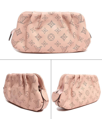 美品 ルイ・ヴィトン ショルダーバッグ シルバー金具 スカラ ミニ マヒナ マグノリア レザー M80904 レディース LOUIS VUITTON