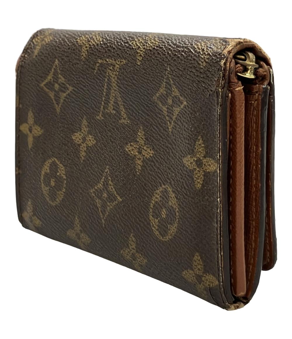 LOUIS VUITTON 二つ折り財布 モノグラム ポルトモネ ビエ トレゾール M61730 レディース メンズ ルイ・ヴィトン