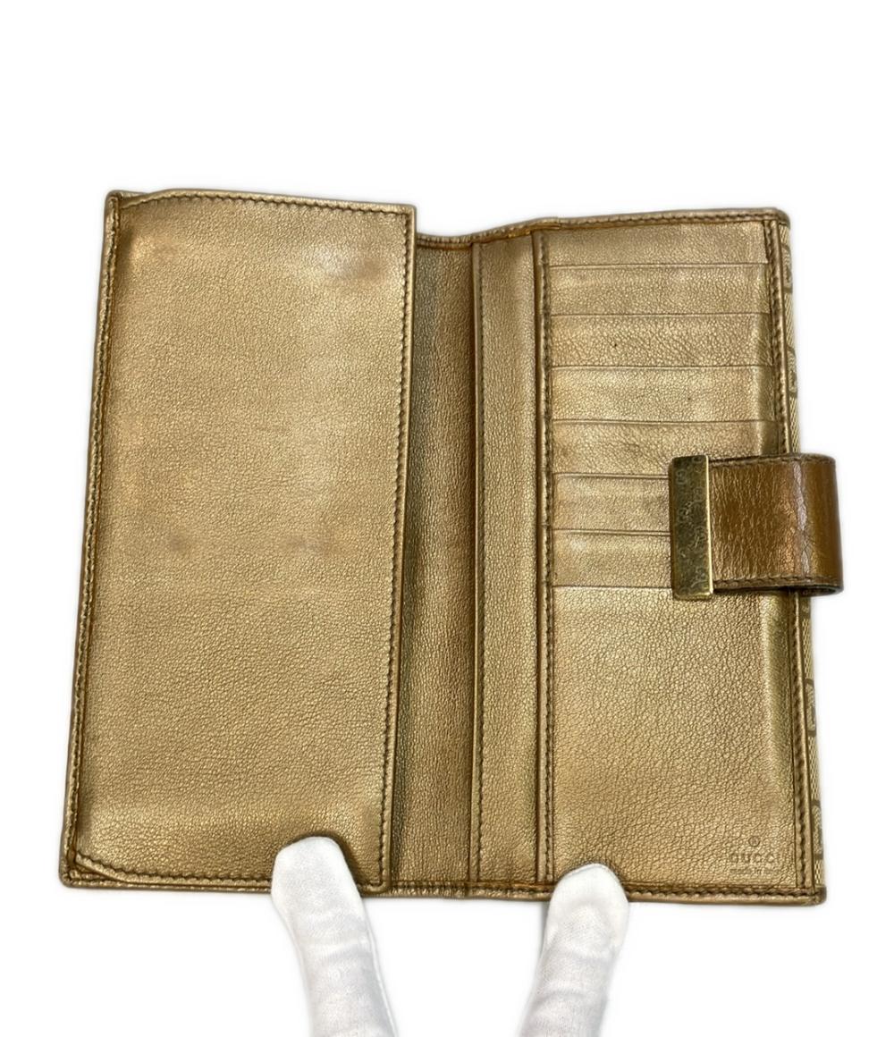 グッチ 長財布 GGキャンバス 212089 3661 レディース GUCCI