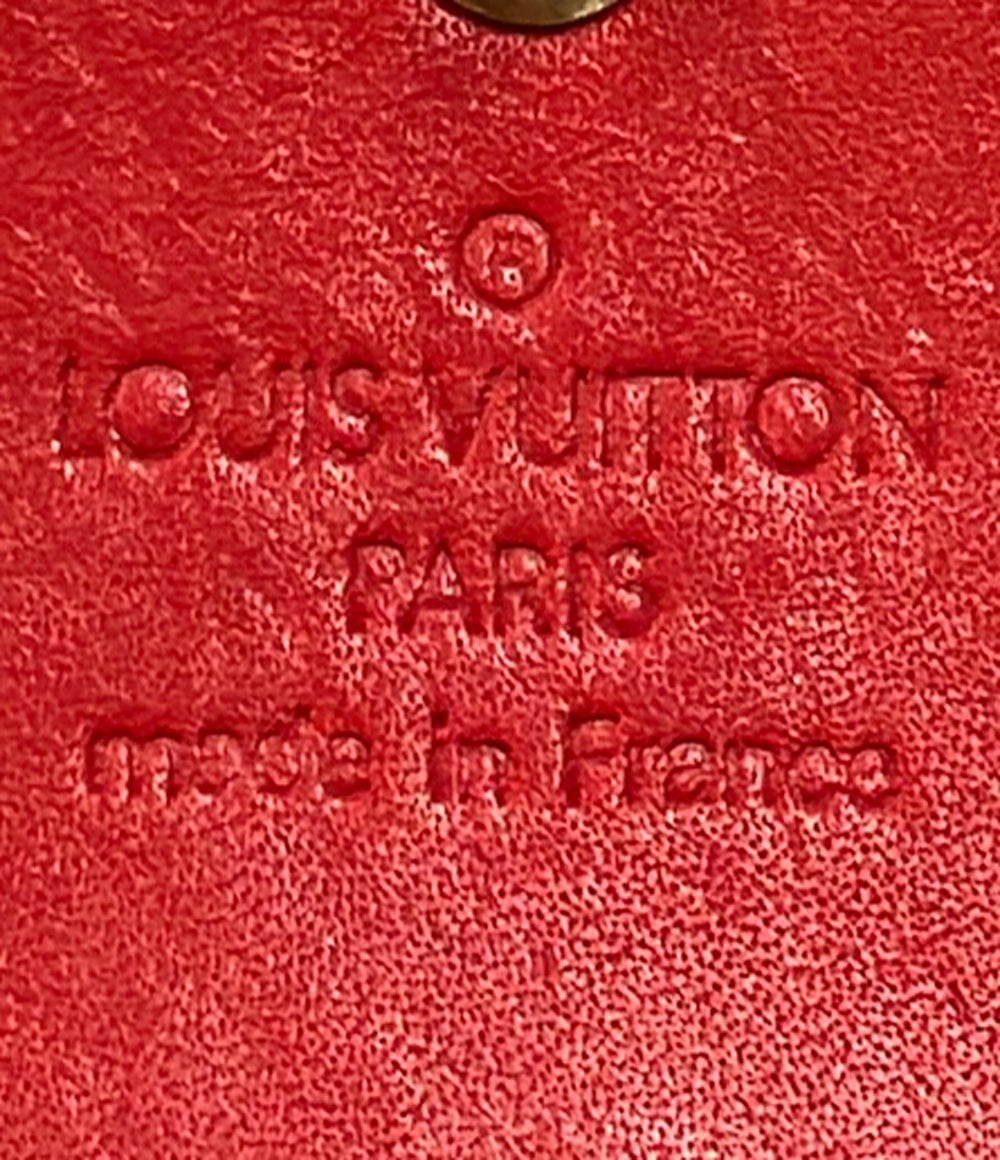 LOUIS VUITTON Wホック二つ折り財布 ポルトフォイユ エリーズ ヴェルニ M93529 レディース ルイ・ヴィトン