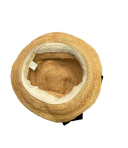 カシラ ストローハット 麦わら帽子 レディース CA4LA