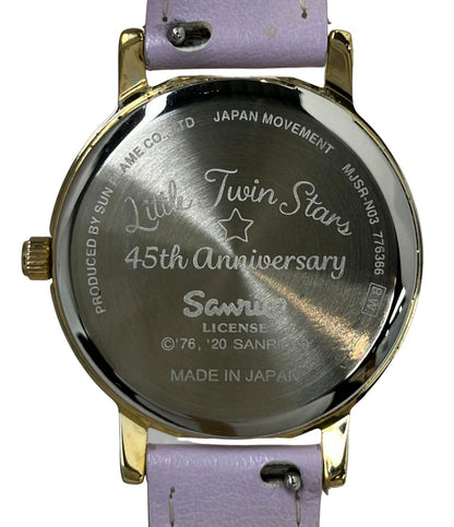 SANRIO 腕時計 Little Twin Stars 45th anniversary クオーツ レディース サンリオ