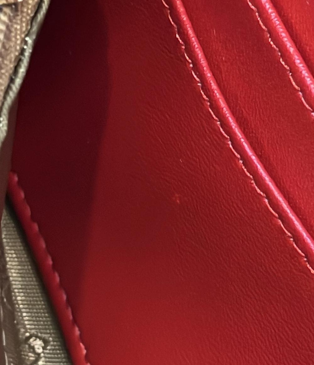 美品 バルコス ラウンドファスナー長財布 レディース BARCOS