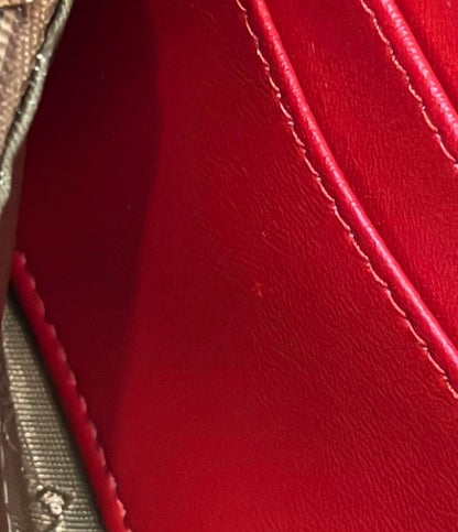 美品 バルコス ラウンドファスナー長財布 レディース BARCOS