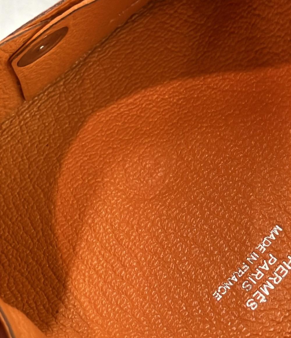 エルメス カードケース ▫︎O刻印 シルバー金具 ガルヴィ ユニセックス  