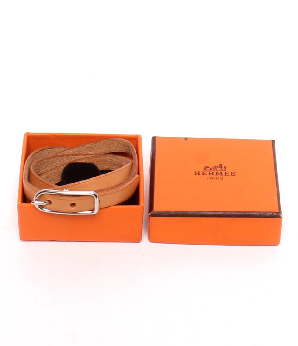 HERMES ブレスレット チョーカー アピ1 シルバー金具 □G刻印 ユニセックス エルメス