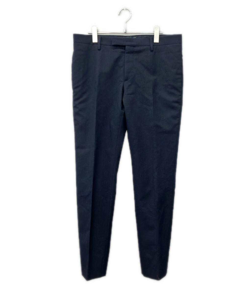 SAINT LAURENT スラックスパンツ TAPERED SLACKS チェック柄 682379