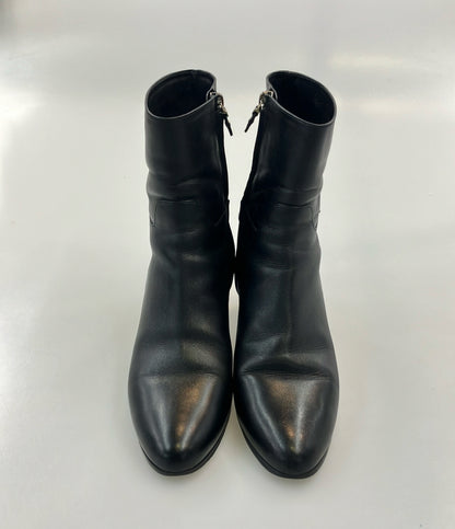 Salvatore Ferragamo ショートブーツ サイドジップ ガンチーニ レディース SIZE 7 1/2 C (25cm) サルヴァトーレフェラガモ