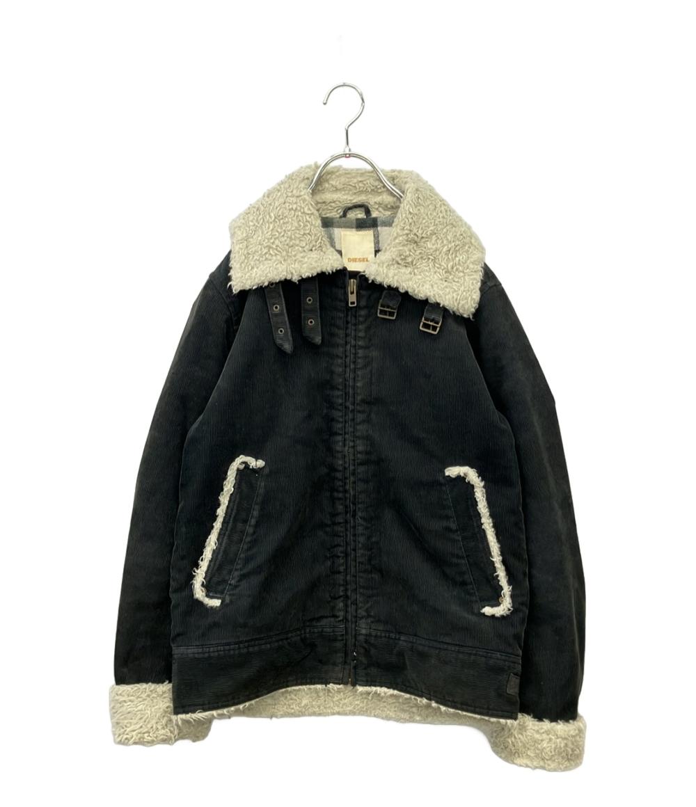 DIESEL コーデュロイボアジャケット メンズ SIZE S ディーゼル