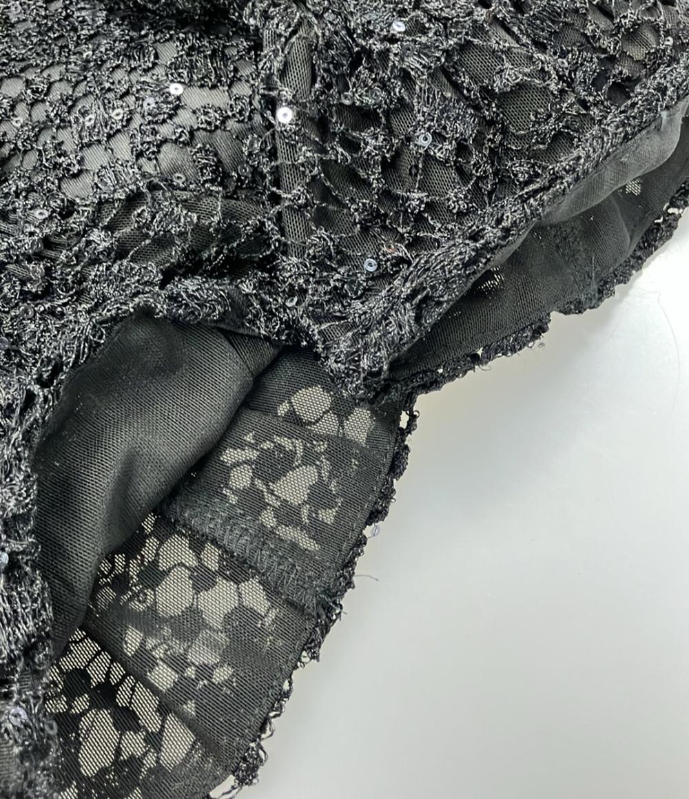 美品 マジェ スパンコールレースパンツワンピース レディース SIZE 36 Maje