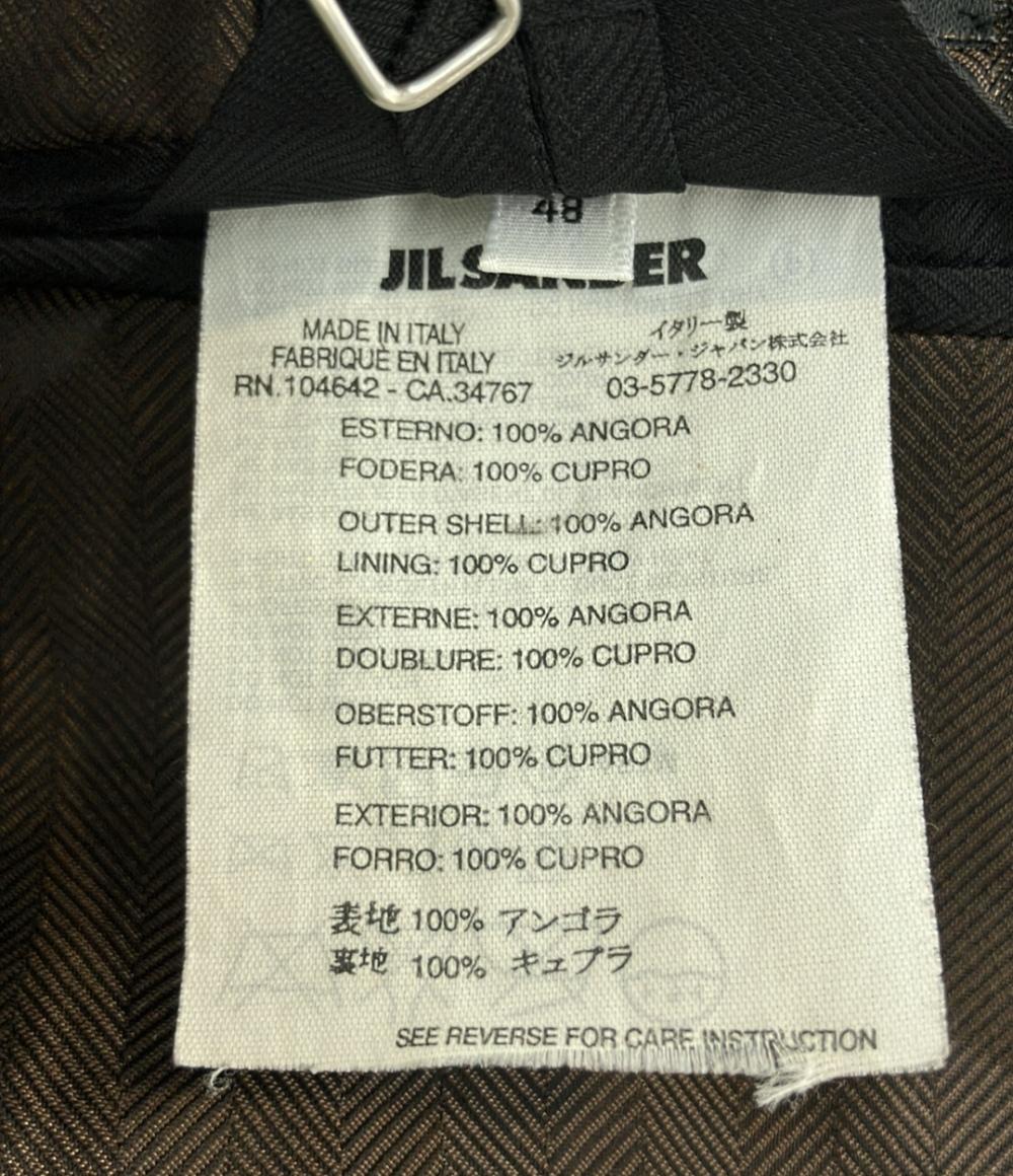 美品 JIL SANDER チェスターコート ヘリンボーン メンズ SIZE 48 (L) ジルサンダー