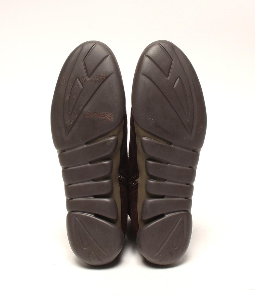 ジョルジオアルマーニ ショートブーツ サイドジップ スエード レディース SIZE 34 1/2 (XS) GIORGIO ARMANI