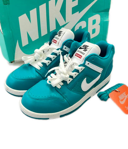 NIKE Supreme ミドルカットスニーカー SB AIR FORCE 2 AA0871-313 メンズ SIZE 27.0 (L) ナイキ シュプリーム